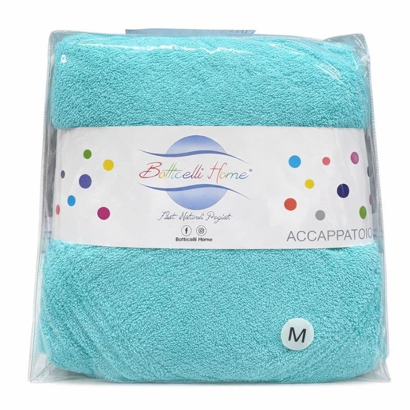 Accappatoio Unisex Botticelli Home in Microspugna di Puro Cotone Ponza - 16
