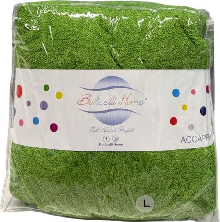 Accappatoio Unisex Botticelli Home in Microspugna di Puro Cotone Ponza - 15