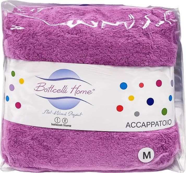 Accappatoio Unisex Botticelli Home in Microspugna di Puro Cotone Ponza - 16