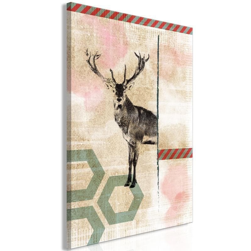 Quadro  Lost Deer (1 Part) Vertical - 6