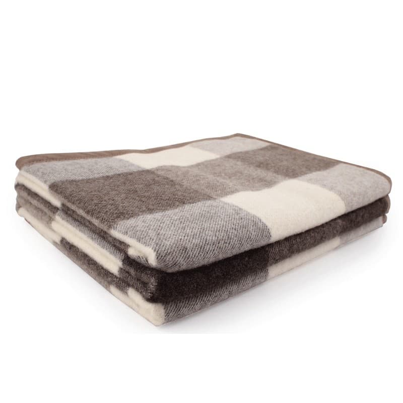 Coperta singola bordata 100% lana Pamela Lanerossi - 3