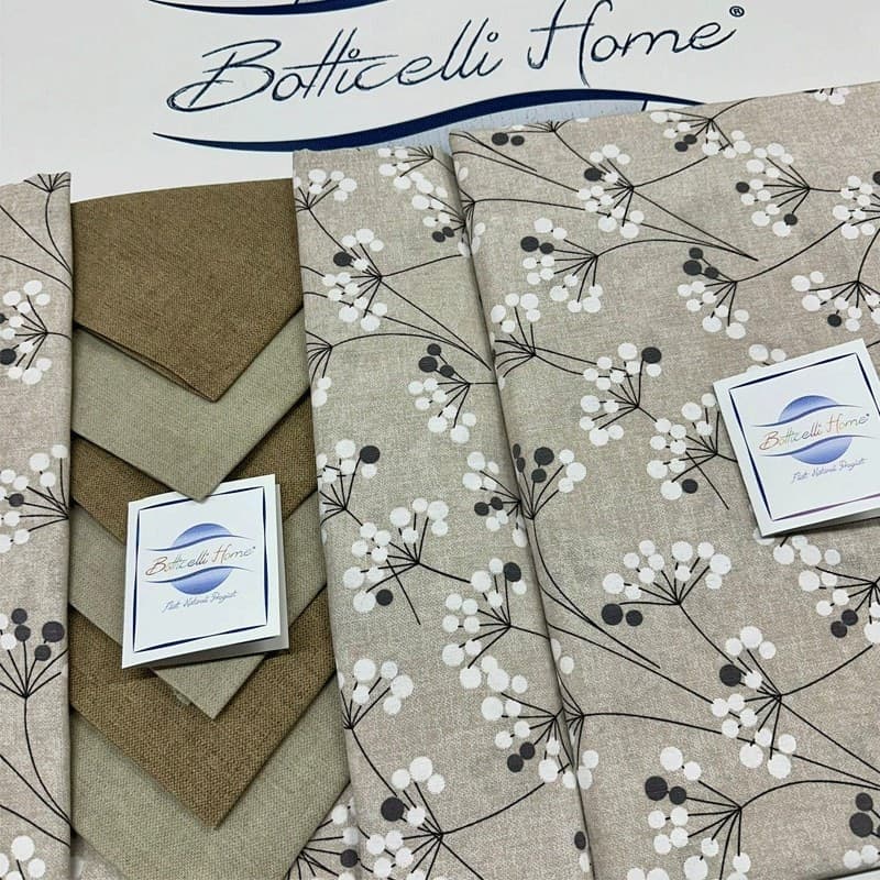 Tovaglia da tavolo con tovaglioli Botticelli Home Soffioni - 2