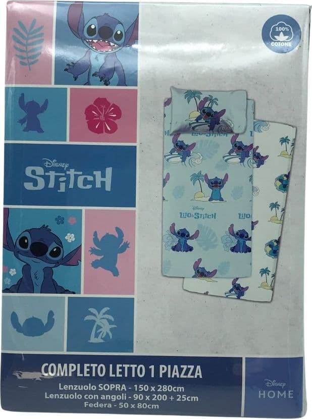 Completo letto singolo Lilo & Stitch in cotone - 3
