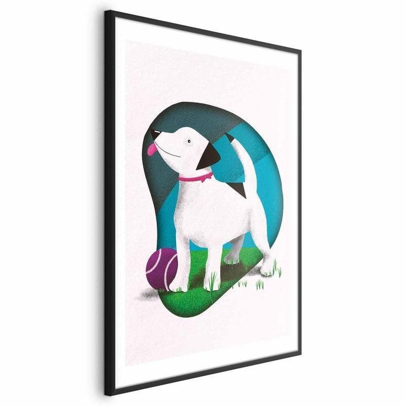 Poster - Dog and Ball - 20