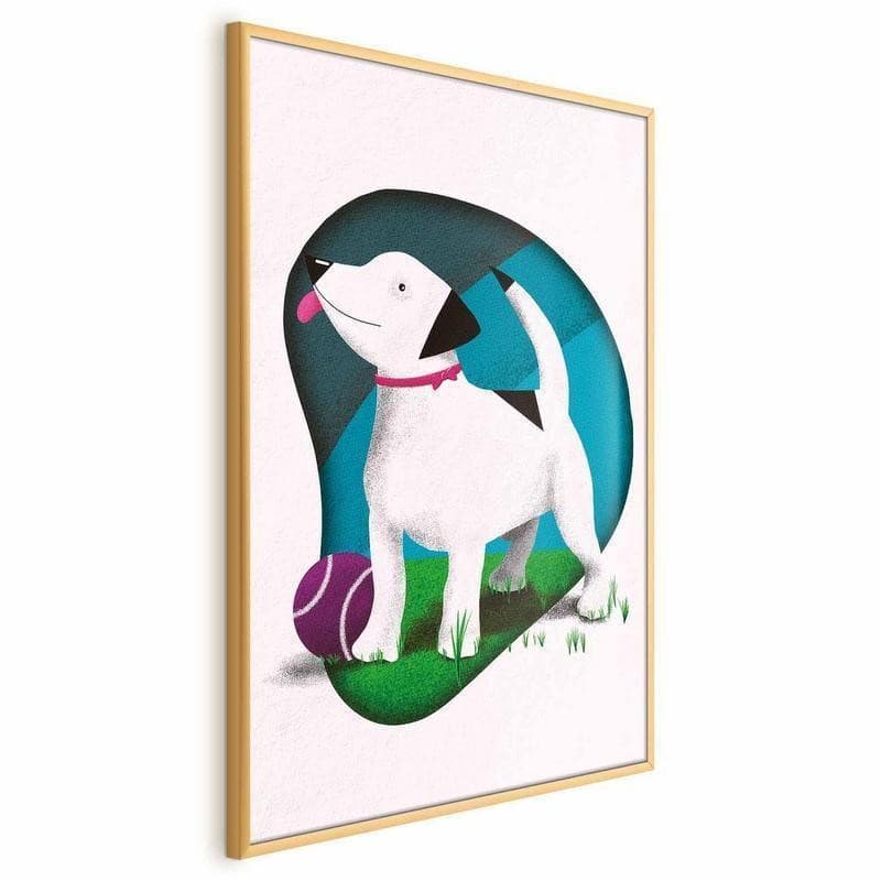 Poster - Dog and Ball - 18