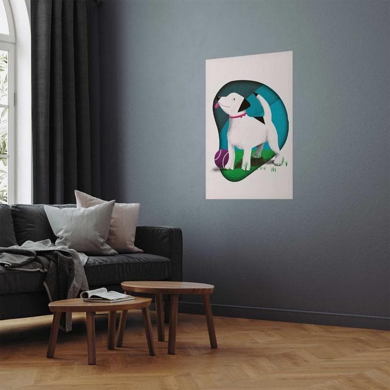 Poster - Dog and Ball - 7