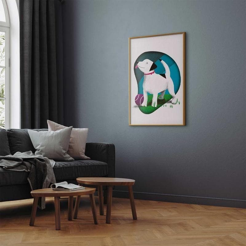 Poster - Dog and Ball - 9