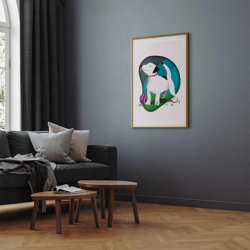 Poster - Dog and Ball - 10