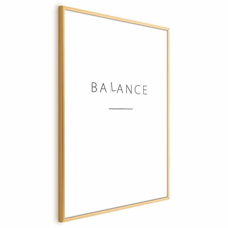Poster - Balance - 19