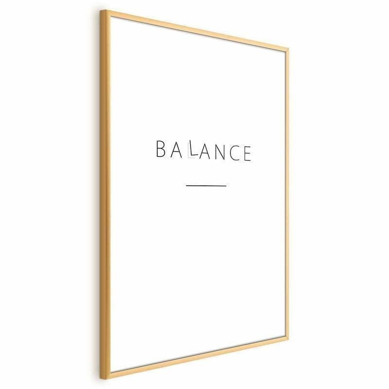 Poster - Balance - 4