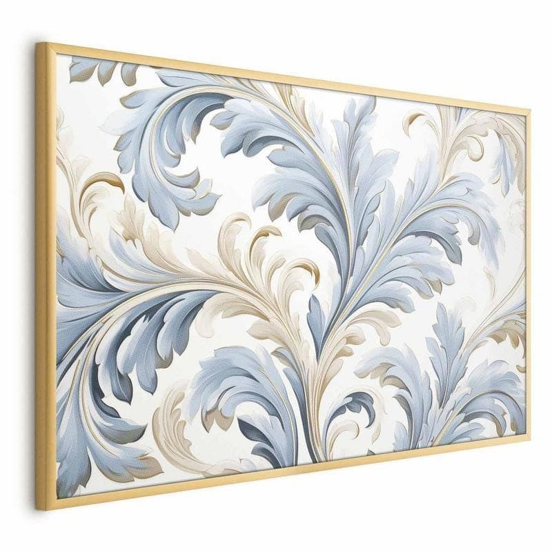 Poster - Baroque Vines in Light Colors - 15
