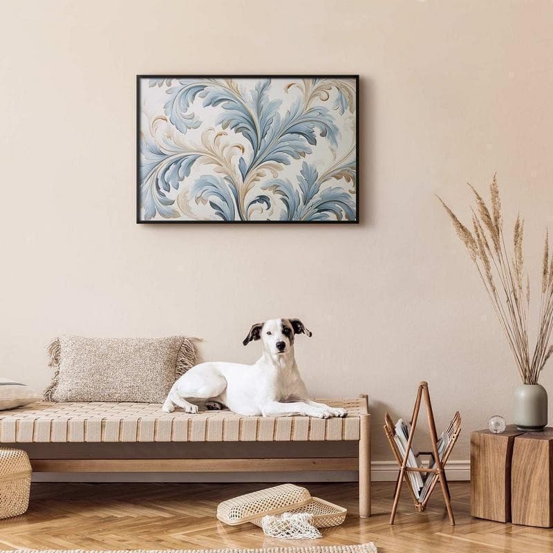 Poster - Baroque Vines in Light Colors - 8