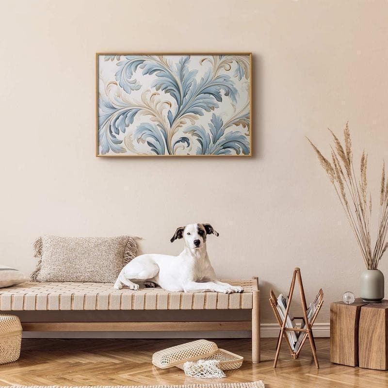 Poster - Baroque Vines in Light Colors - 9