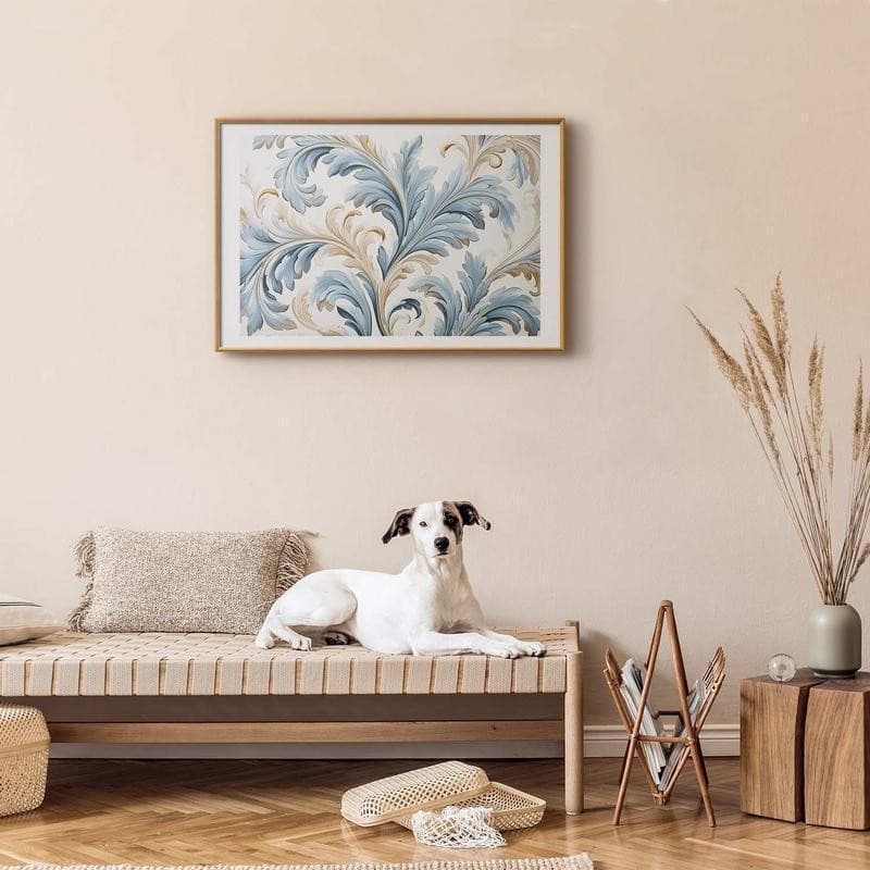 Poster - Baroque Vines in Light Colors - 10