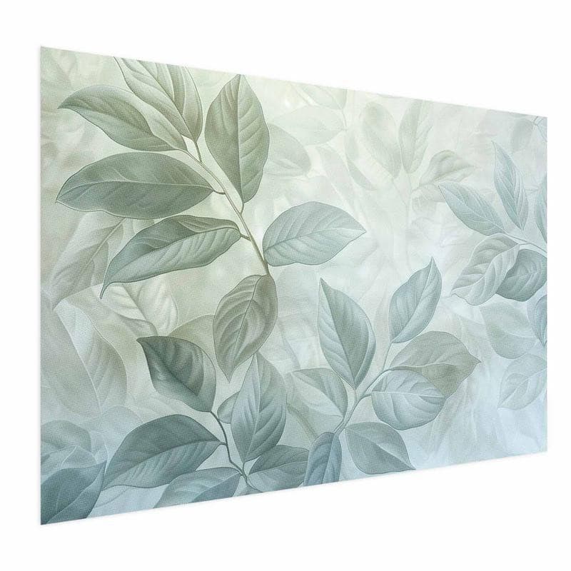 Poster - Mint Leaves - large botanical motif - 15