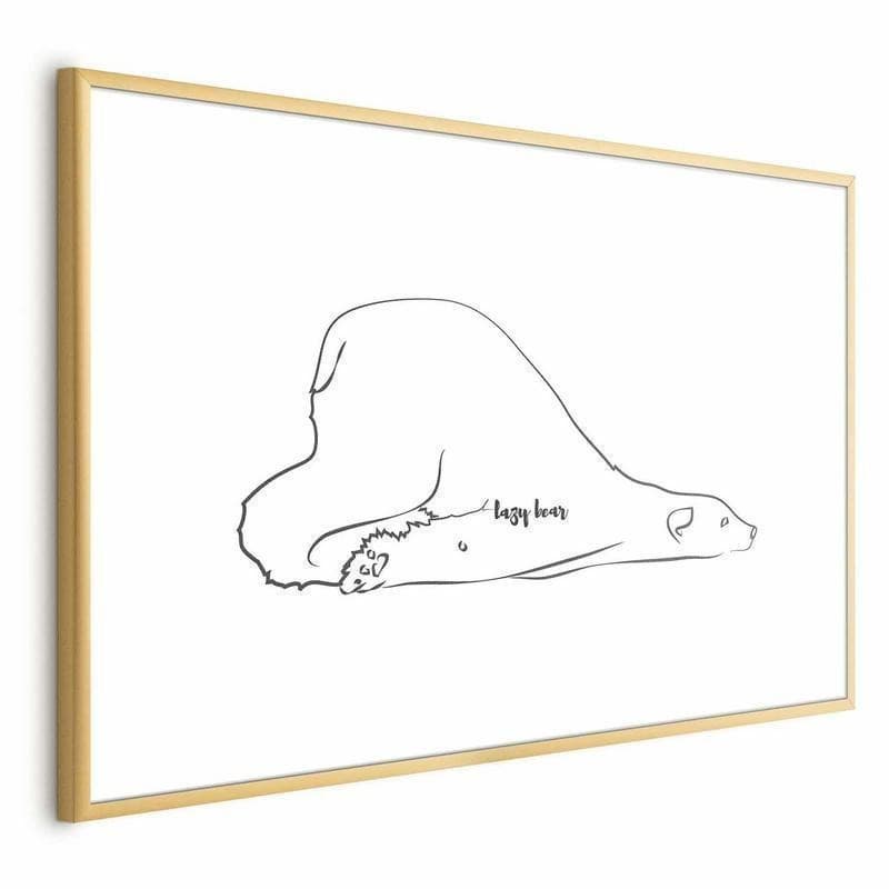 Poster - Lazy Bear - 16