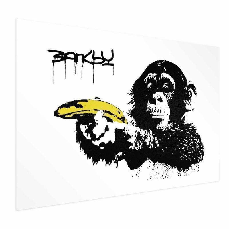 Poster - Banksy: Monkey with a Banana - 15