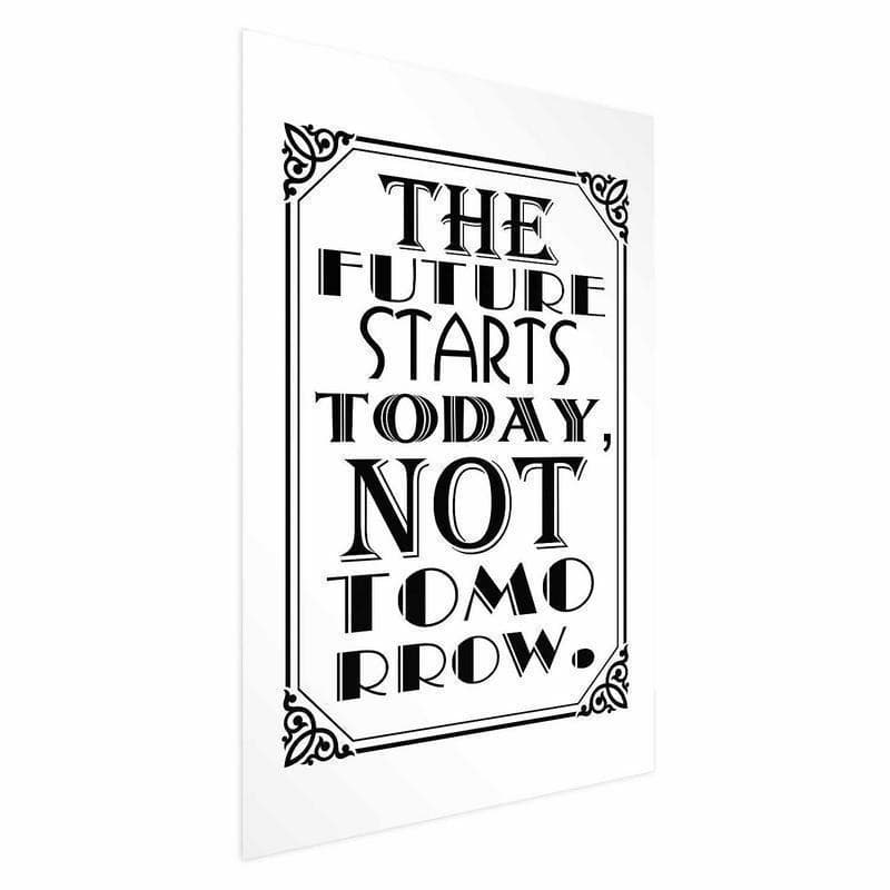 Poster - The Future Starts Today, Not Tomorrow - 15