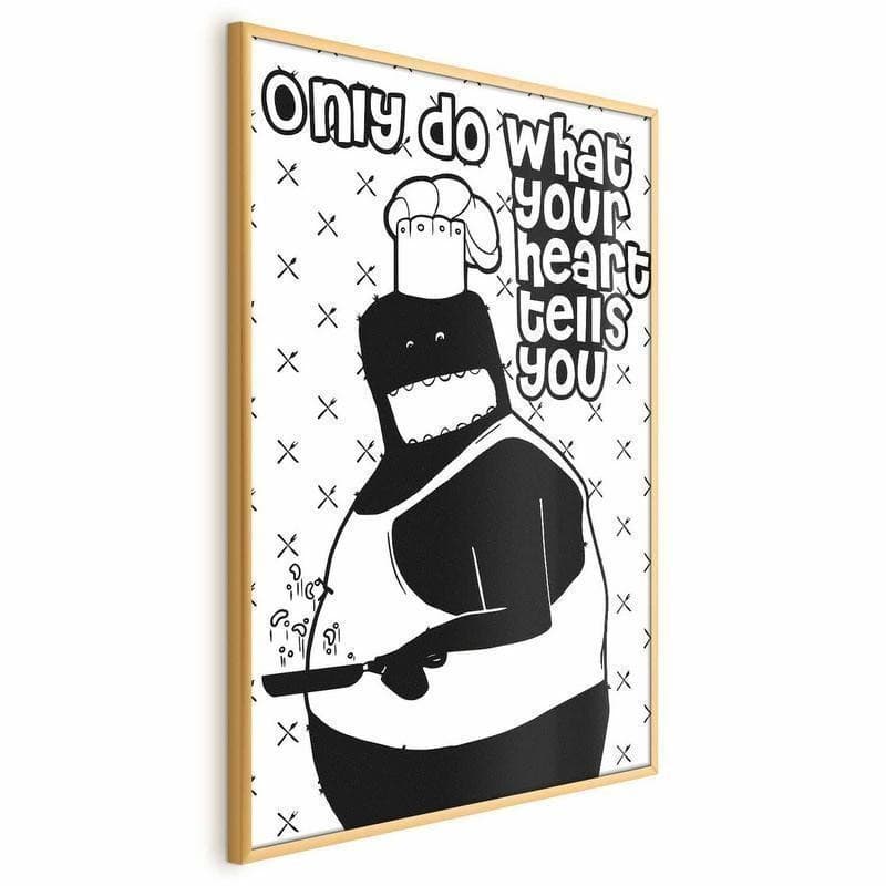 Poster - Only Do What Your Heart Tells You - 16