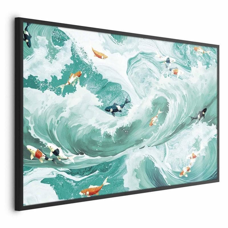 Poster - Fish and Waves - 15