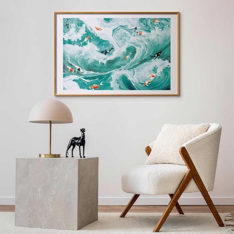 Poster - Fish and Waves - 10