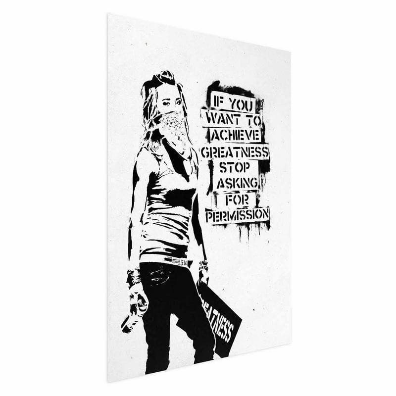 Poster - Girl with Graffiti - 15