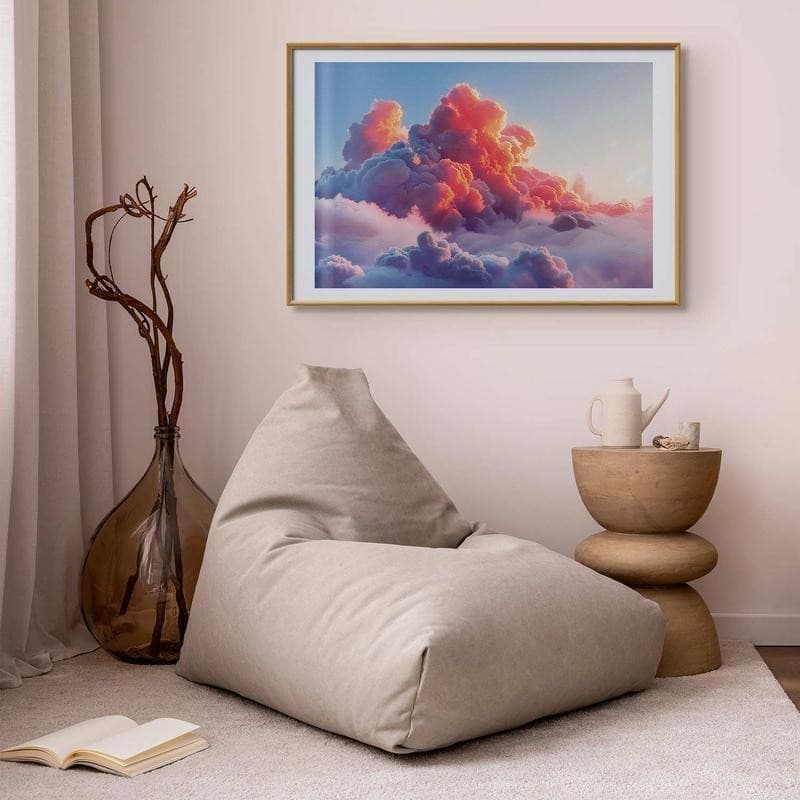 Poster - Dusk Spectacle: Clouds in Shades of Pink and Purple - 10