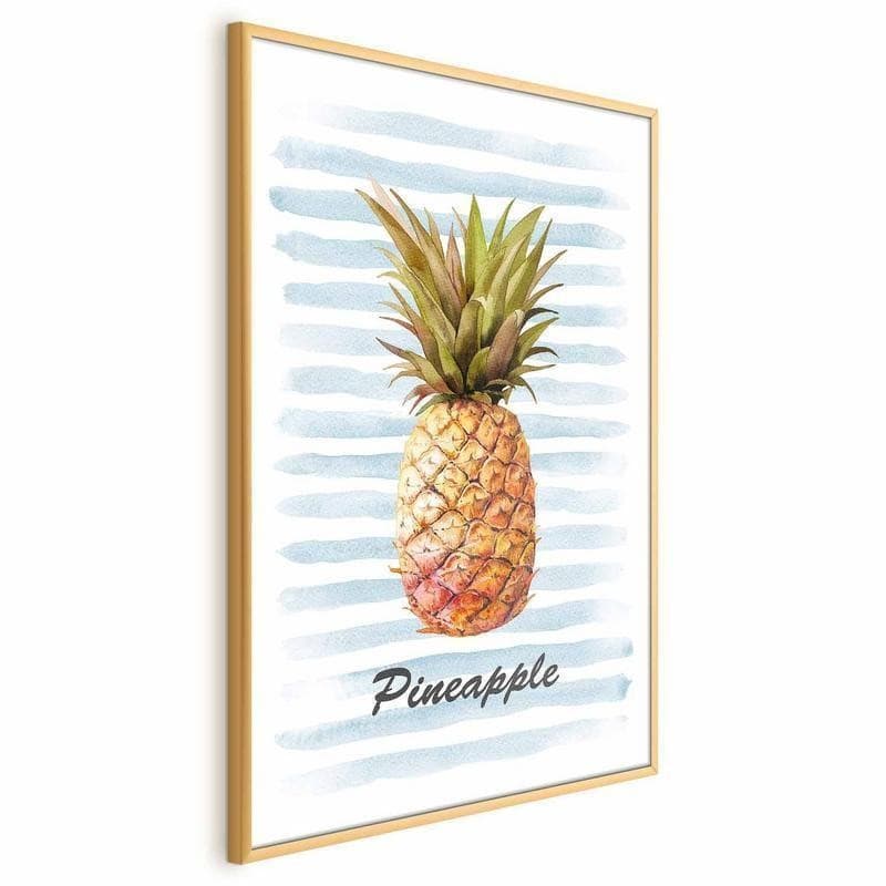 Poster - Pineapple and Stripes - 18