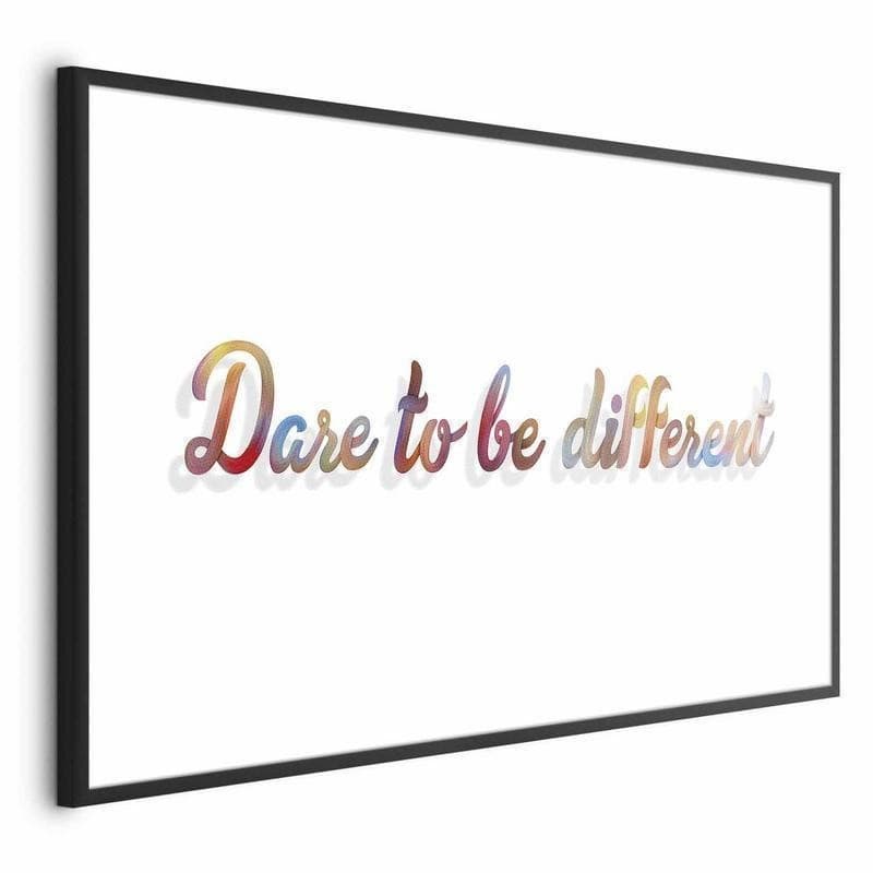 Poster - Dare to Be Different - 16