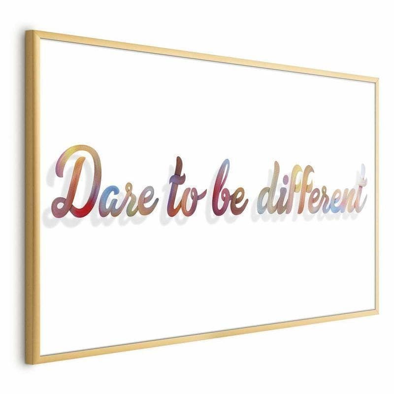 Poster - Dare to Be Different - 15