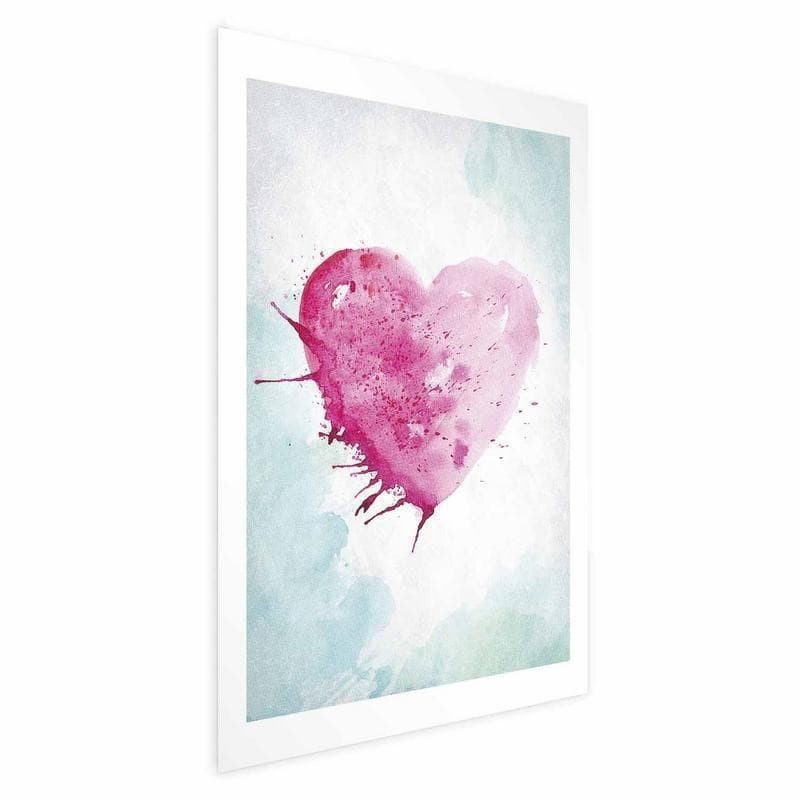 Poster - Watercolor Heart - 15