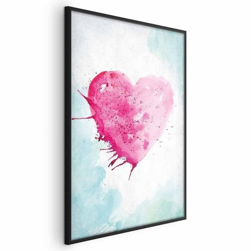 Poster - Watercolor Heart - 16