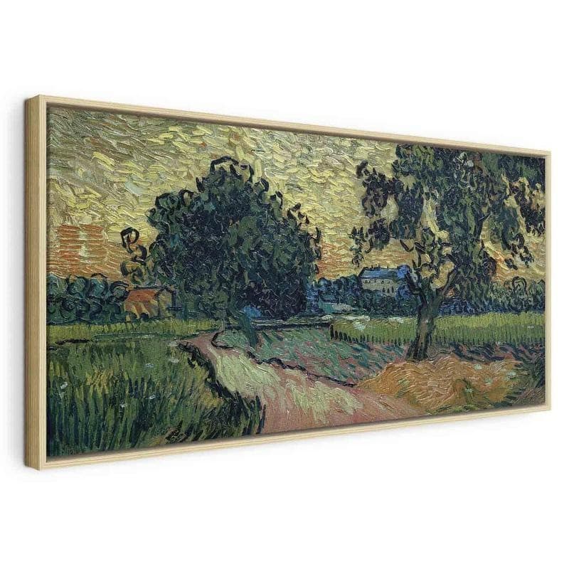Quadro - Landscape with the Chateau of Auvers at Sunset (Vincent Van Gogh) - 20