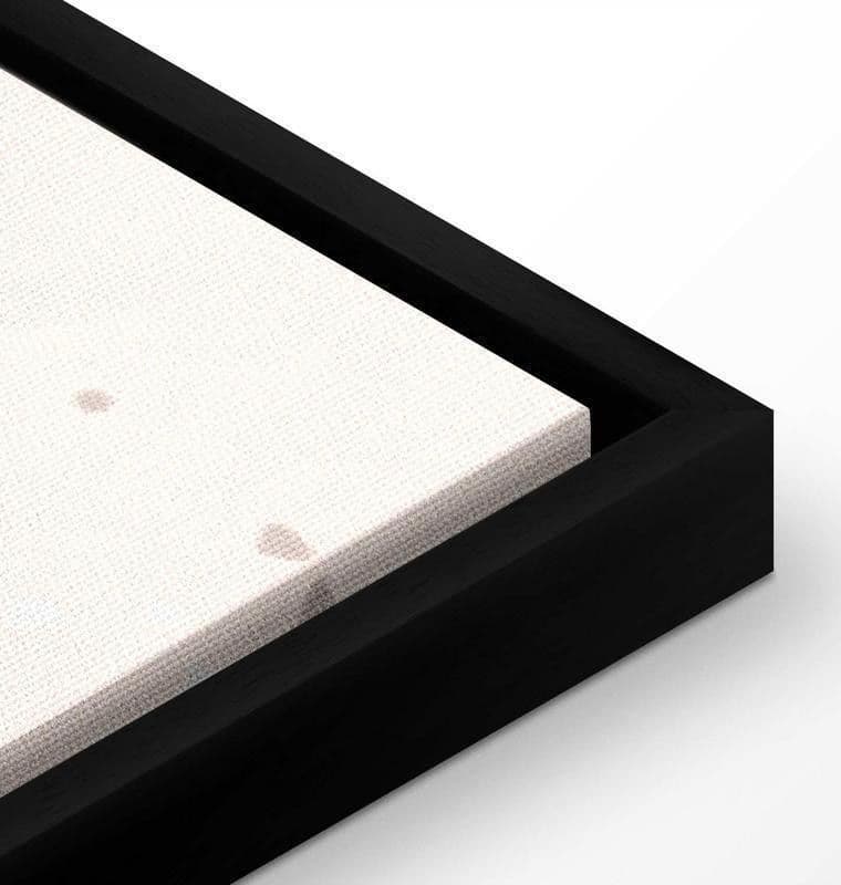 Quadro - Jumping Numbers - Numbers in a Subdued Beige-Brown Hue Among Snowflakes Stars and Clouds - 14