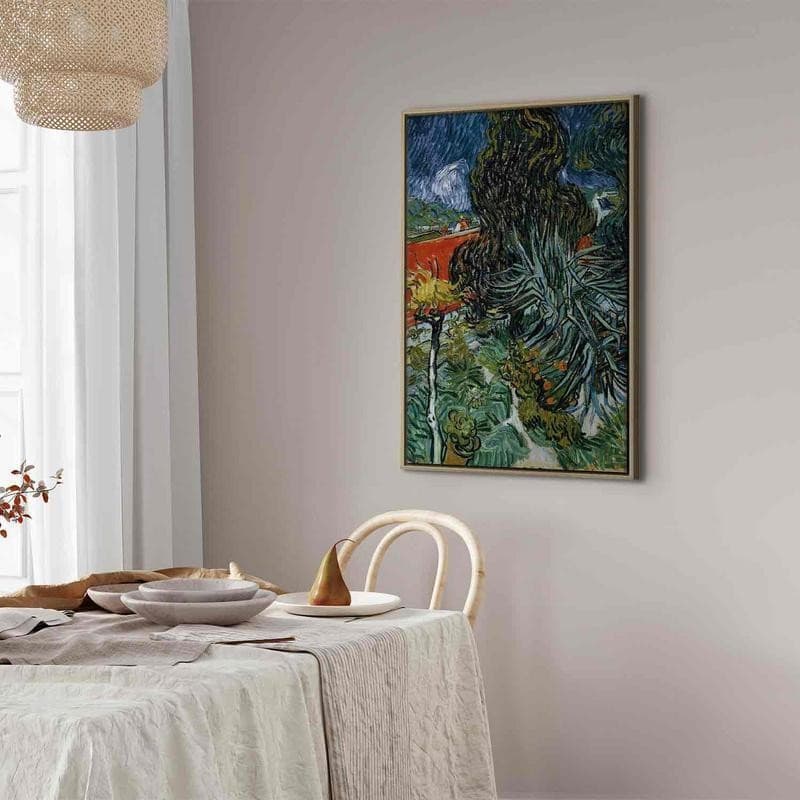 Quadro - The Garden of Dr Gachet in Auvers (Vincent Van Gogh) - 12
