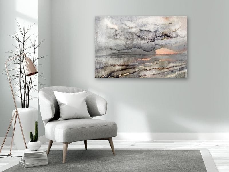Quadro - Connected Clouds (1 Part) Wide - 2