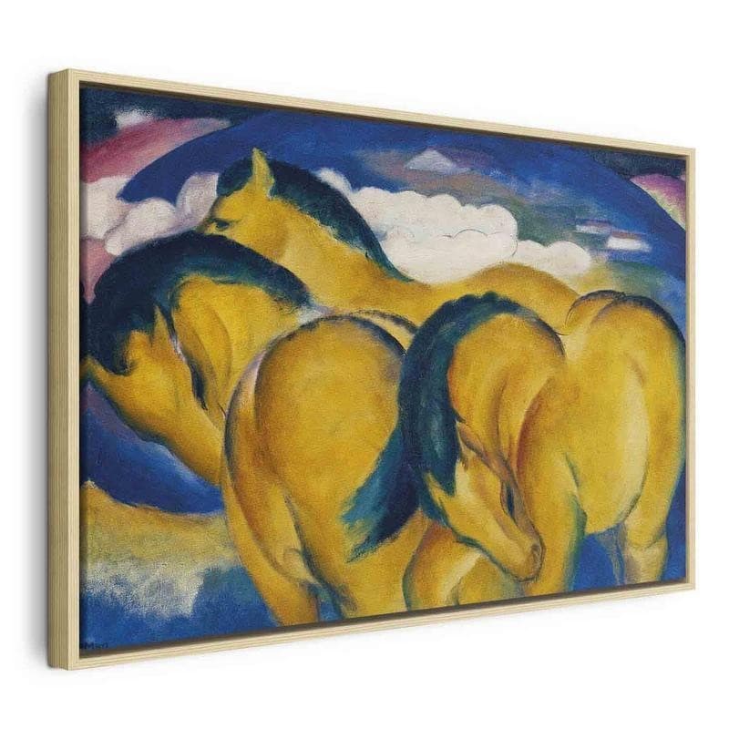 Quadro - Little Yellow Horses (Franz Marc) - 22