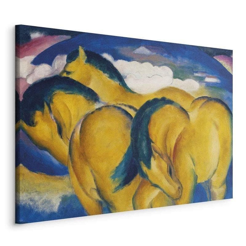 Quadro - Little Yellow Horses (Franz Marc) - 20