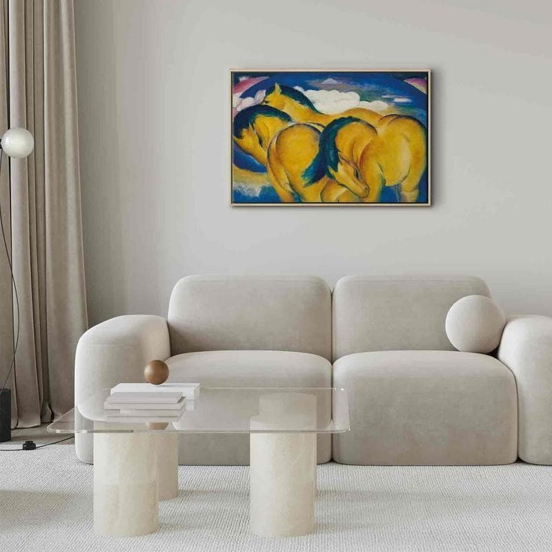 Quadro - Little Yellow Horses (Franz Marc) - 6