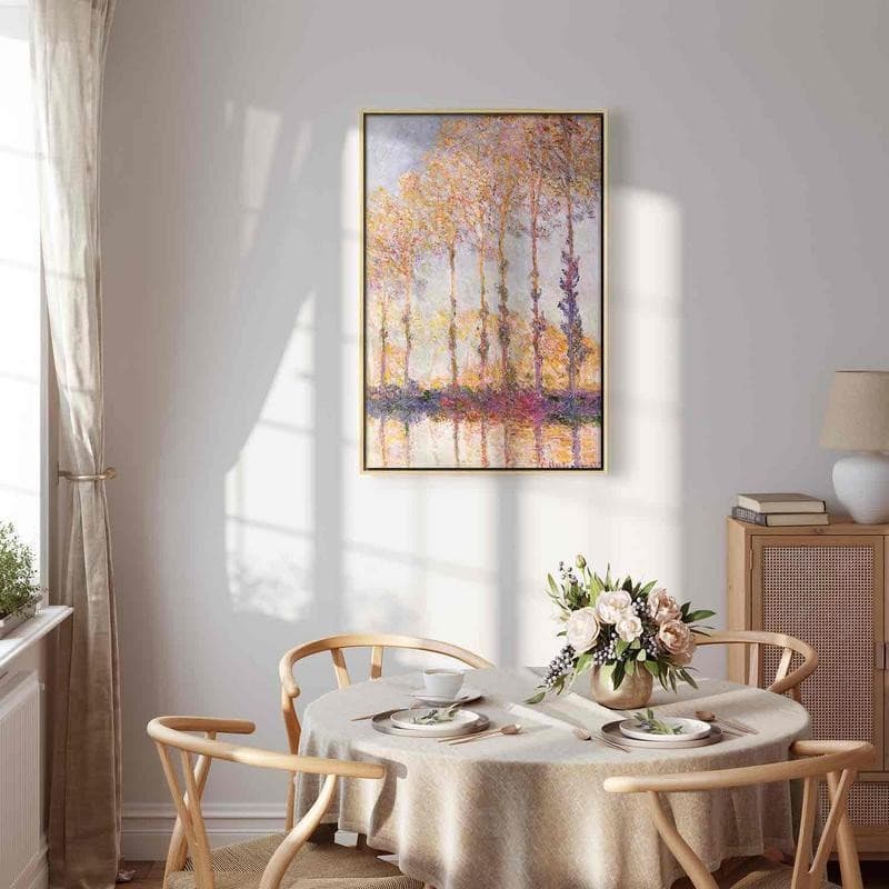 Quadro - Poplars on the Bank of the River Epte - 12