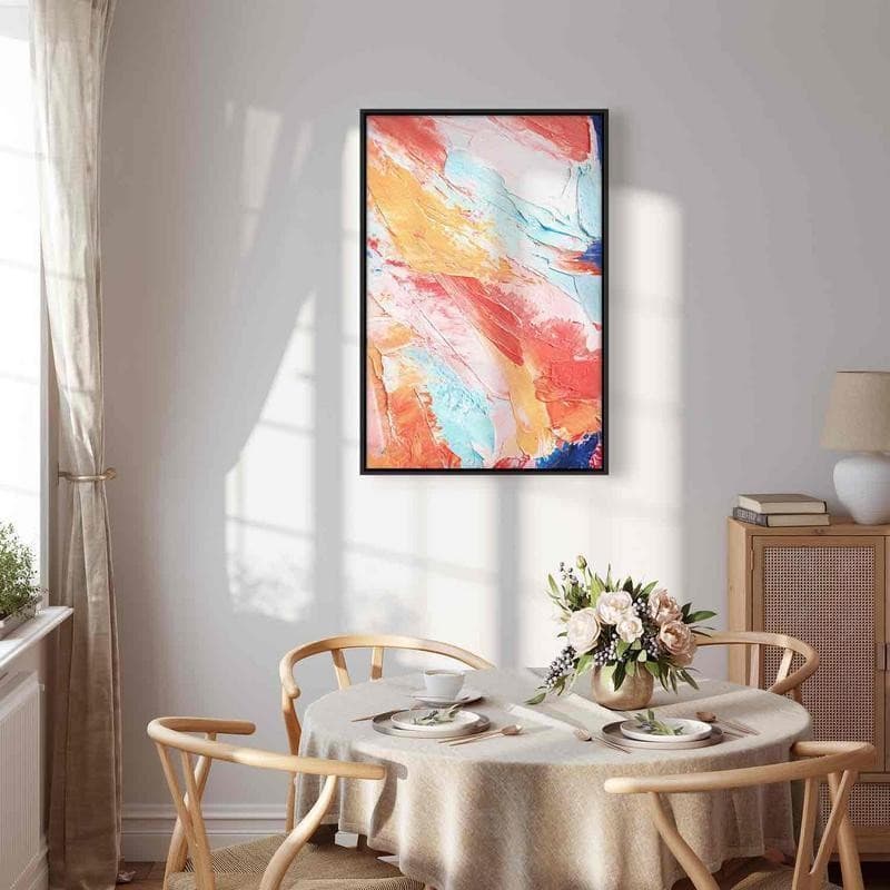 Quadro - Spring Shades - A Colorful Mix of Warm and Cool Tones on Canvas - 12