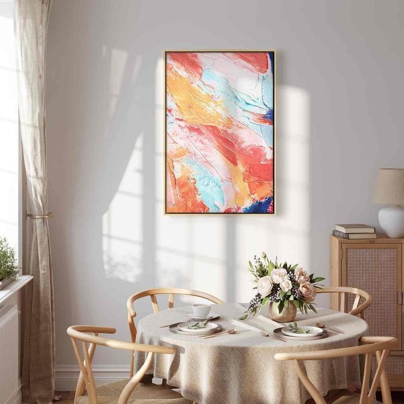 Quadro - Spring Shades - A Colorful Mix of Warm and Cool Tones on Canvas - 13