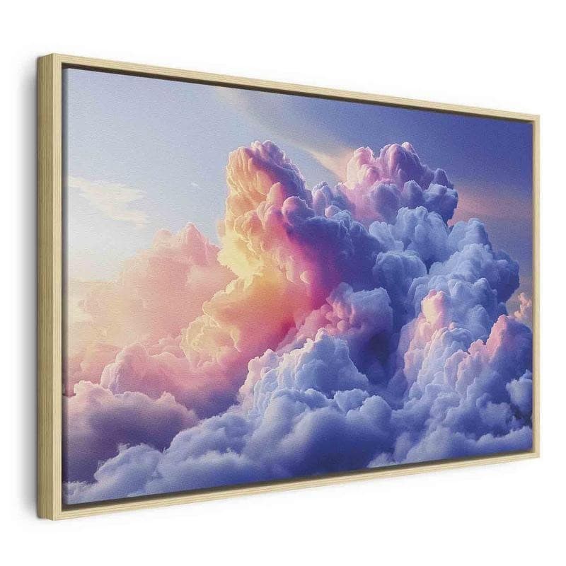 Quadro - Clouds Like Painted: Artistic Brushes of Dawn Painting the Sky - 22