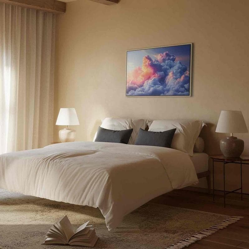 Quadro - Clouds Like Painted: Artistic Brushes of Dawn Painting the Sky - 11