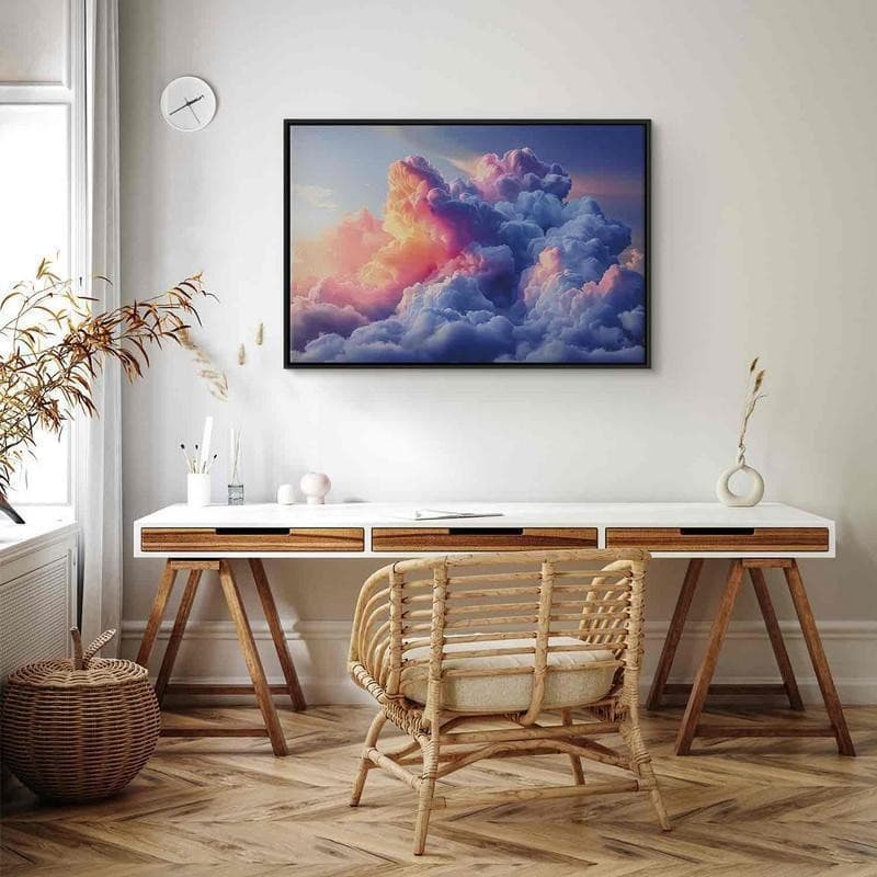 Quadro - Clouds Like Painted: Artistic Brushes of Dawn Painting the Sky - 12