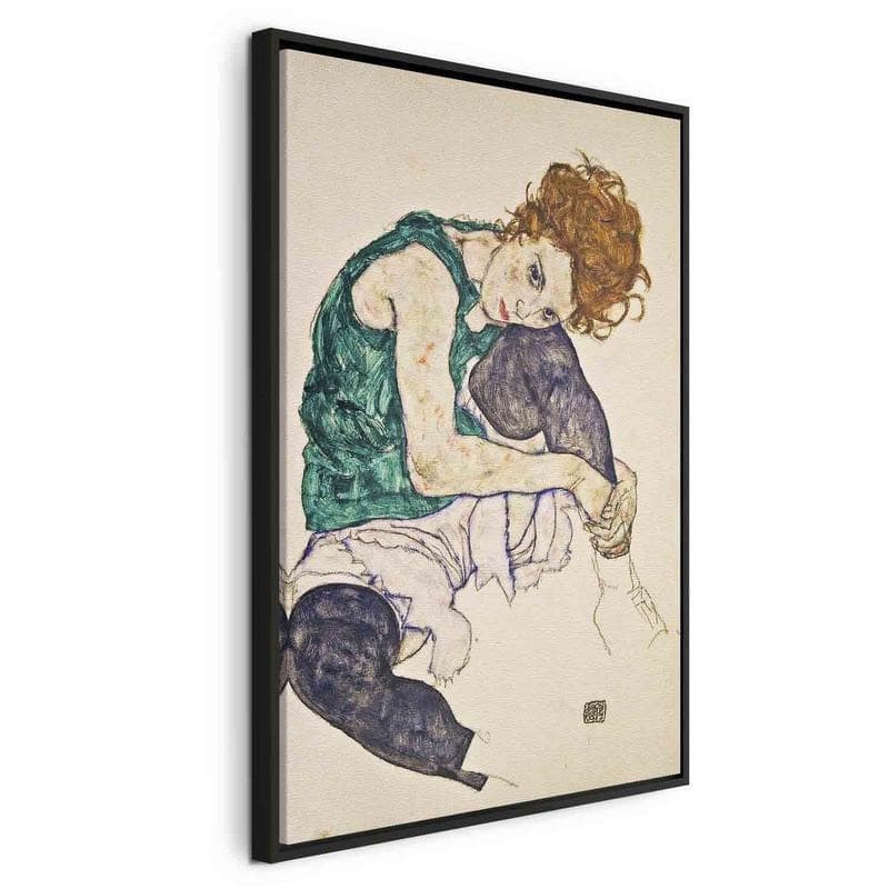 Quadro - Seated Woman with Legs Drawn Up - 23