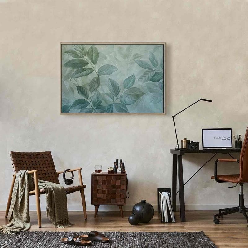 Quadro Motivo botanico su tela - 13