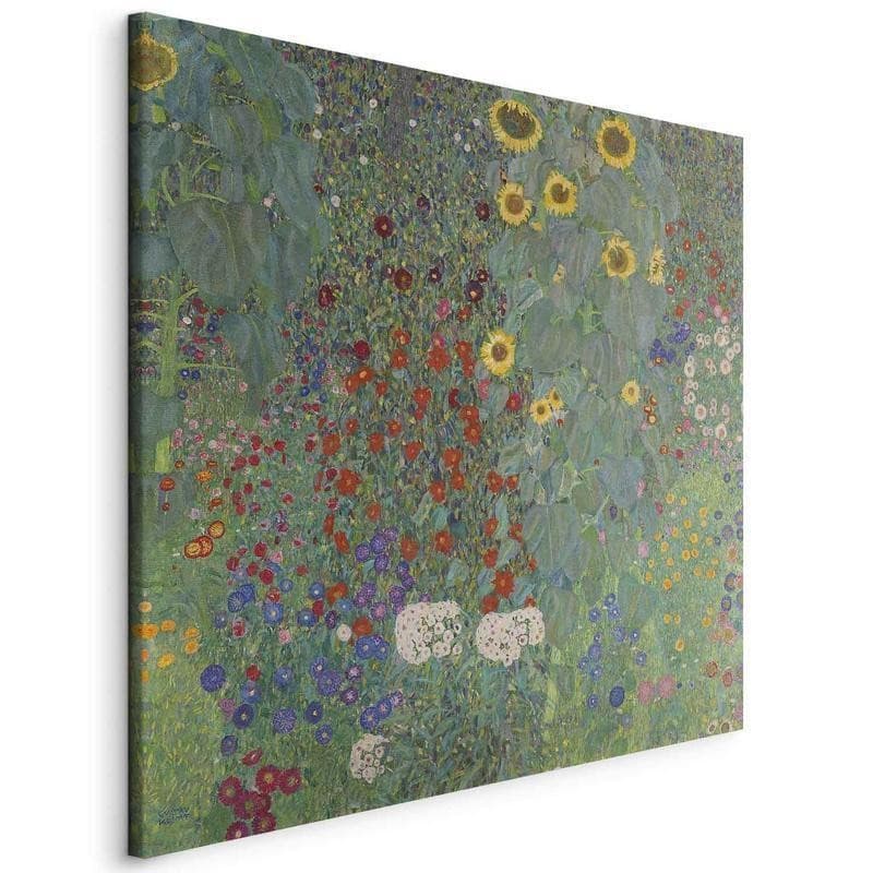 Quadro - Rural Garden With Sunflowers - 8