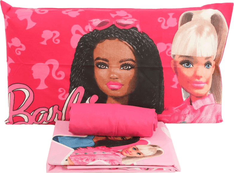 Lenzuola Barbie letto singolo in cotone - 2