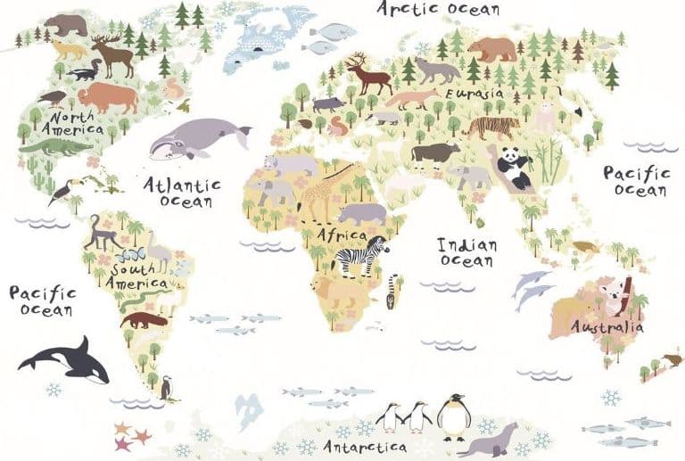 Carta da Parati su misura collezione Animal Kingdom - 2